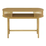 Κονσόλα Nodial MDF/Bamboo σε φυσική απόχρωση 120x39x85εκ - Image 5