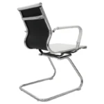 Καρέκλα γραφείου επισκέπτη Valter λευκό pu - Image 8