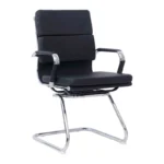 Καρέκλα γραφείου επισκέπτη Tokyo μαύρο pu
