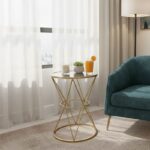 Βοηθητικό τραπέζι σαλονιού Vogarton χρυσό