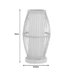 Επιτραπέζιο φωτιστικό Werek Ε27 μπαμπού σε φυσική απόχρωση - Image 4