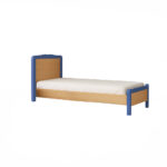 Mονό Κρεβάτι Sailor Ξύλινο με Μπλε Λεπτομέρειες – Στιβαρή Κατασκευή & Κομψός Σχεδιασμός - Image 2