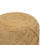 Σκαμπό Vladir φυσικό 100% γιούτα 40x40x40εκ - Image 4