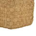 Σκαμπό Aropion μπεζ 100% γιούτα 40x40x40εκ - Image 2