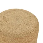 Σκαμπό Ovious μπεζ 100% γιούτα 40x40x40εκ - Image 4