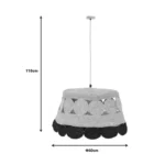 Φωτιστικό οροφής Lozir E27 φυσικό - Image 2