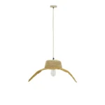 Φωτιστικό οροφής Jarua E27 φυσικό - Image 4