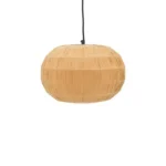 Φωτιστικό οροφής Ozelia καφέ press papier-μέταλλο