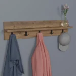 Κρεμάστρα τοίχου Esform oak μελαμίνης - Image 2