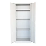 Μεταλλική ντουλάπα Ugren I σε απόχρωση ανοιχτό γκρι 70x40x170εκ - Image 4