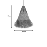 Φωτιστικό οροφής Vajem mendong σε φυσική απόχρωση - Image 2