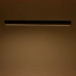 Φωτιστικό οροφής Rafmole led μαύρο μέταλλο-ξύλο - Image 3