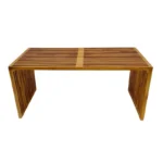 Τραπέζι σαλονιού Marlin teak ξύλο σε φυσική απόχρωση - Image 5