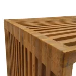 Τραπέζι σαλονιού Marlin teak ξύλο σε φυσική απόχρωση - Image 4