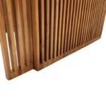 Τραπέζι Tinnie I σετ 2τεμ teak ξύλο σε φυσική απόχρωση - Image 3