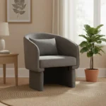 Πολυθρόνα Playmob ύφασμα σε γκρι απόχρωση - Image 3