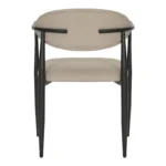 Πολυθρόνα Kalone pu σε γκρι-μπεζ απόχρωση 56x55x78εκ - Image 4