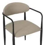 Πολυθρόνα Kalone pu σε γκρι-μπεζ απόχρωση 56x55x78εκ - Image 5