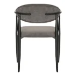 Πολυθρόνα Kalone ύφασμα σε ανθρακί απόχρωση 56x55x78εκ - Image 6