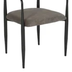 Πολυθρόνα Kalone ύφασμα σε ανθρακί απόχρωση 56x55x78εκ - Image 8