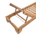 Ξαπλώστρα Zalka L1 σε καρυδί απόχρωση - Image 5