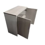 Ντουλάπι γραφείου Armadi σε sonoma-λευκή απόχρωση 80x40x80εκ - Image 5