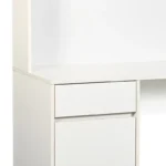 Γραφείο εργασίας Secreta με ράφι σε λευκή απόχρωση - Image 3