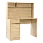 Γραφείο εργασίας Secreta με ράφι σε oak απόχρωση