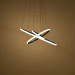 Φωτιστικό οροφής τρίφωτο led Pelia μέταλλο σε μαύρη απόχρωση - Image 2