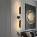 Φωτιστικό τοίχου-απλίκα Goroga G9 led μέταλλο σε μαύρη απόχρωση - Image 2