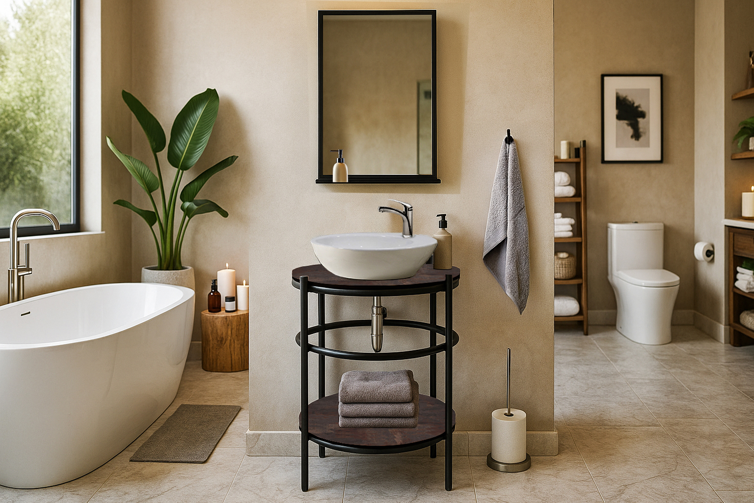 5098 Flame ΕΠΙΠΛΟ ΜΠΑΝΙΟΥ GIRARE 5098 FLAME - Image 1