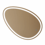 Καθρέφτης Olive 60x100 , επιλογή φως TRIMODE-LED, On/Off αφής , ρύθμιση έντασης , αποθαμβωτής - Image 2