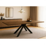 ΤΡΑΠΕΖΑΡΙΑ COBWEB ΜΕ ΕΠΙΦΑΝΕΙΑ ΣΕ ΣΚΟΥΡΟ ΚΑΦΕ ΧΡΩΜΑ