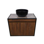 ΕΠΙΠΛΟ ΜΠΑΝΙΟΥ K545 RIGHELLO 80 cm ΣΕ ΑΠΟΧΡΩΣΗ ΚΑΡΥΔΙΑΣ - Image 2