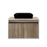 ΕΠΙΠΛΟ ΜΠΑΝΙΟΥ 5194 RIGHELLO 90 cm ΣΕ ΑΝΟΙΧΤΗ ΑΠΟΧΡΩΣΗ ΞΥΛΟΥ - Image 2