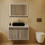 ΕΠΙΠΛΟ ΜΠΑΝΙΟΥ 5194 RIGHELLO 90 cm ΣΕ ΑΝΟΙΧΤΗ ΑΠΟΧΡΩΣΗ ΞΥΛΟΥ