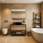 ΕΠΙΠΛΟ ΜΠΑΝΙΟΥ K529 CARTESIO 90 cm ΣΕ ΦΥΣΙΚΗ ΑΠΟΧΡΩΣΗ ΞΥΛΟΥ