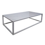 ΤΡΑΠΕΖΙ ΣΑΛΟΝΙΟΥ MARBELLA ΜΕ ΕΠΙΦΑΝΕΙΑ ΑΠΟ ΠΛΑΚΑΚΙ ΜΕ ΜΑΡΜΑΡΙΝΗ ΟΨΗ ΣΕ ΛΕΥΚΟ ΧΡΩΜΑ - Image 4