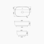 ΕΠΙΠΛΟ ΜΠΑΝΙΟΥ K540 CARTESIO 100 cm ΣΕ ΑΠΟΧΡΩΣΗ ΣΚΟΥΡΟ ΤΣΙΜΕΝΤΟ - Image 6