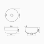 ΕΠΙΠΛΟ ΜΠΑΝΙΟΥ FLEX 5099 Copperfield ΣΕ ΟΒΑΛ - Image 2