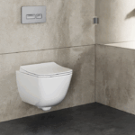 Λεκάνη Κρεμαστή Πορσελάνης Cerastyle Aqua Rimless New 017800-w Λευκή Σετ - Image 2