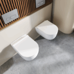 Λεκάνη Κρεμαστή Πορσελάνης Cerastyle Bella Rimless 017600-w Λευκή Σετ - Image 2