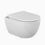 Λεκάνη Κρεμαστή Πορσελάνης Cerastyle Bella Rimless 017600-w Λευκή Σετ