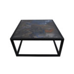 ΤΡΑΠΕΖΙ ΣΑΛΟΝΙΟΥ SOLACE ΜΕ ΕΠΙΦΑΝΕΙΑ ΑΠΟ ΠΛΑΚΑΚΙ ΚΑΙ ΜΕΤΑΛΛΙΚΗ ΒΑΣΗ - Image 4