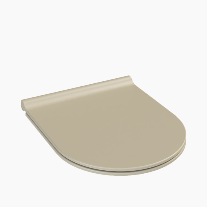City Seat Cover cappucino-700x700 Κάλυμμα Λεκάνης Duroplast Cerastyle City Slim Soft Close New Αποσπώμενο 1065081 Ματ Cappuccino - Image 1
