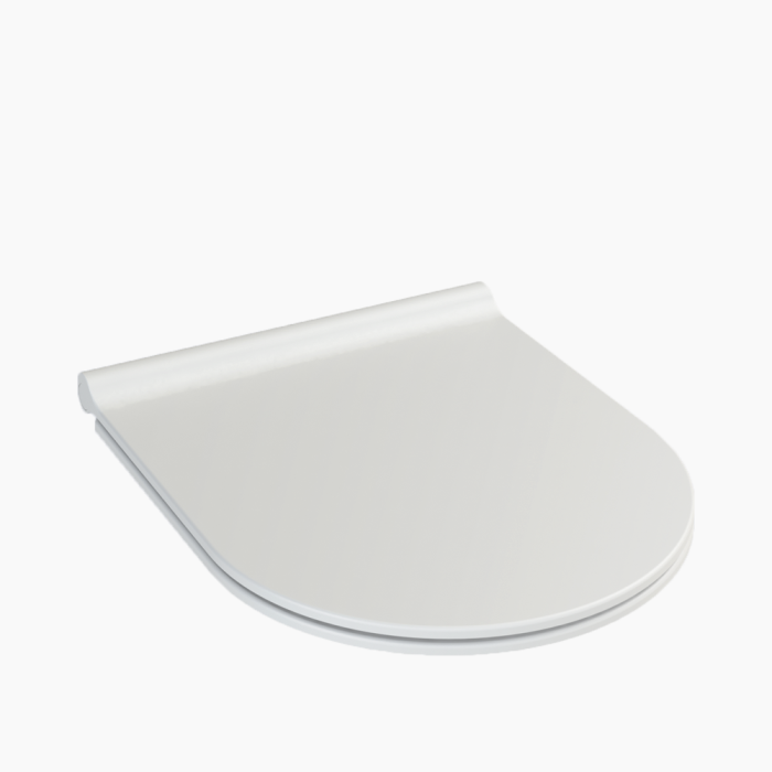 City Seat Cover white-700x700 Κάλυμμα Λεκάνης Duroplast Cerastyle City Slim Soft Close New Αποσπώμενο 1061001 Λευκό - Image 1
