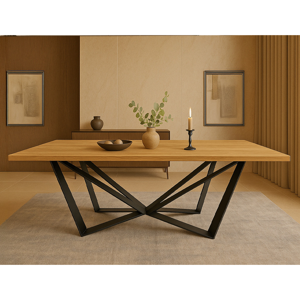 Decor 18 ΤΡΑΠΕΖΑΡΙΑ POWER ΜΕ ΔΡΥΙΝΗ ΕΠΙΦΑΝΕΙΑ - Image 1