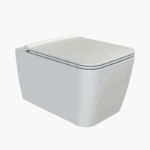 Λεκάνη Κρεμαστή Πορσελάνης Cerastyle Hera Rimless 019700-w Λευκή Σετ