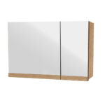 ΕΠΙΠΛΟ ΜΠΑΝΙΟΥ K529-NARCISO 80 cm ΣΕ ΦΥΣΙΚΗ ΑΠΟΧΡΩΣΗ ΞΥΛΟΥ ΜΕ ΡΑΦΙ - Image 3