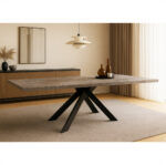 ΤΡΑΠΕΖΑΡΙΑ COBWEB ΜΕ ΕΠΙΦΑΝΕΙΑ ΜΕ ΟΨΗ ΤΣΙΜΕΝΤΟΥ ΣΕ ΣΚΟΥΡΟ ΧΡΩΜΑ